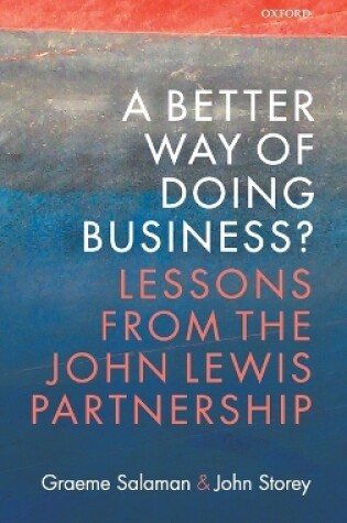 Cover of A Better Way of Doing Business?