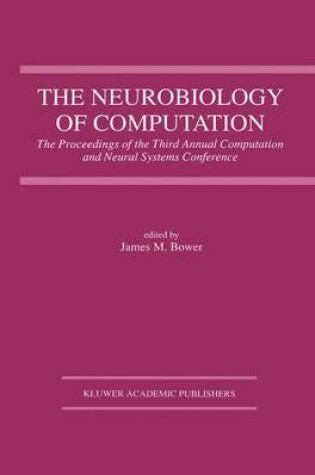 Cover of The Neurobiology of Computation