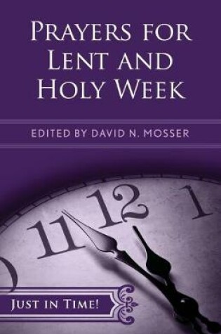 Cover of Prayers for Lent and Holy Week