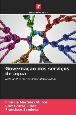 Book cover for Governação dos serviços de água