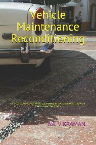 Cover of Vehicle Maintenance Reconditioning