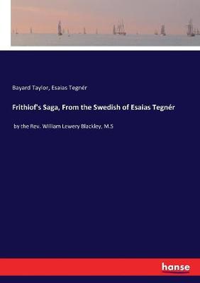 Book cover for Frithiof's Saga, From the Swedish of Esaias Tegnér