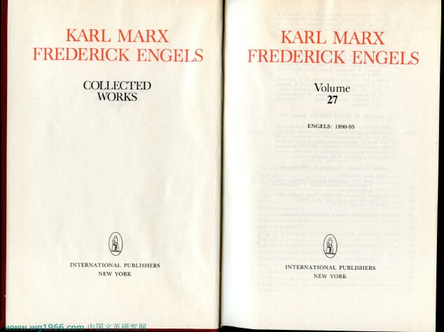 Book cover for Collected Works of Karl Marx & Frederick Engels - General Works Vol. 27