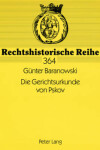 Book cover for Die Gerichtsurkunde Von Pskov