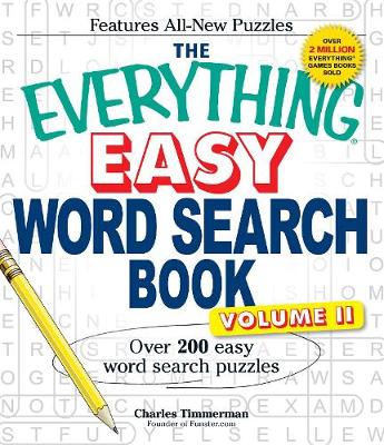 Book cover for The Everything Easy Word Search Book, Volume II