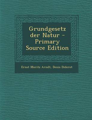 Book cover for Grundgesetz Der Natur