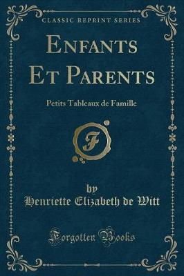 Book cover for Enfants Et Parents