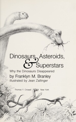 Book cover for Dinosaurs, Asteroids, & Superstars