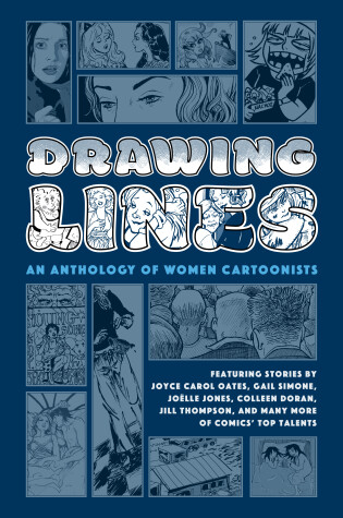 Cover of Drawing Lines: An Anthology of Women Cartoonists