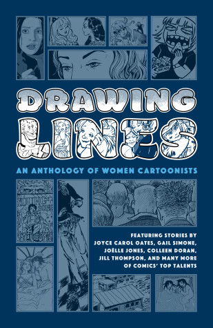 Book cover for Drawing Lines: An Anthology Of Women Cartoonists