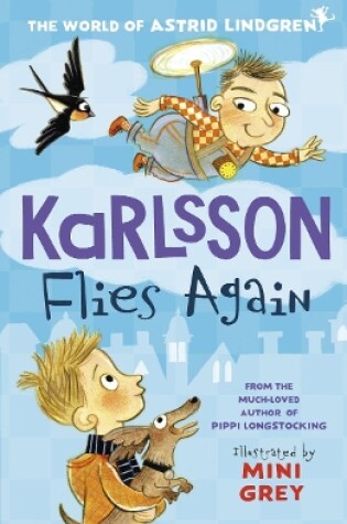 Cover of Karlsson Flies Again