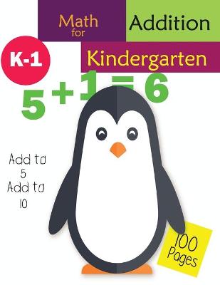 Cover of Math for Kindergarten Addition