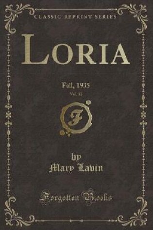 Cover of Loria, Vol. 12