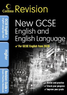 Book cover for GCSE English & English Language for AQA: Higher