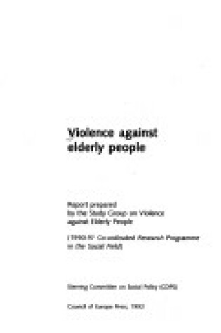 Cover of Violence Against Elderly People