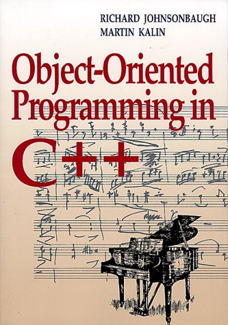 Book cover for Object-oriented Programming in C++
