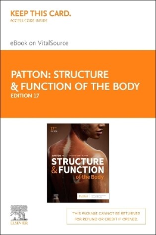 Cover of Structure & Function of the Body - Elsevier eBook on Vitalsource (Retail Access Card)