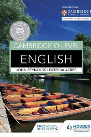 Cover of Cambridge O Level English