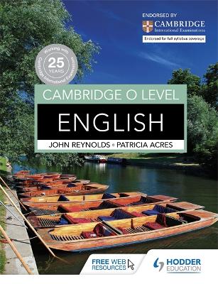 Book cover for Cambridge O Level English