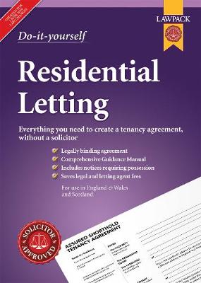 Book cover for Do-it-yourself Residential Letting