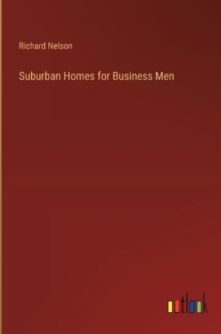 Cover of Suburban Homes for Business Men