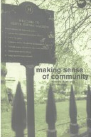 Cover of Making Sense of Community
