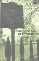 Book cover for Making Sense of Community