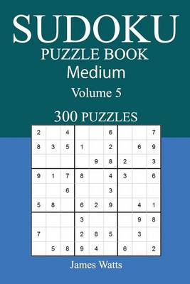 Book cover for 300 Medium Sudoku Puzzle Book