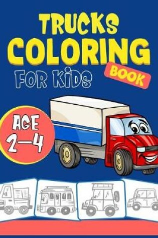 Cover of Tucks Coloring Book For Kids Age 2-4