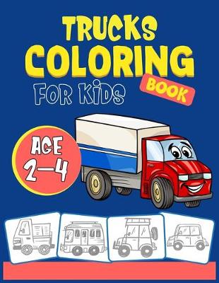 Cover of Tucks Coloring Book For Kids Age 2-4