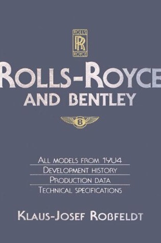 Cover of Rolls-Royce and Bentley