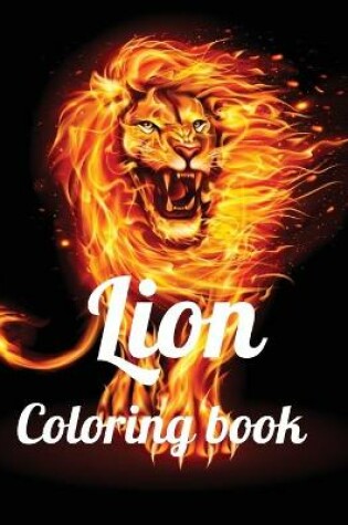 Cover of Lion coloring book