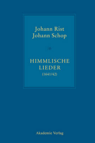 Cover of Himmlische Lieder (1641/42)