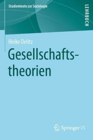 Cover of Gesellschaftstheorien