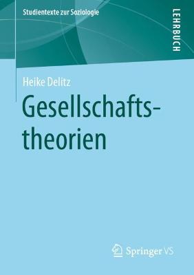 Book cover for Gesellschaftstheorien