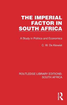 Cover of The Imperial Factor in South Africa