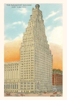 Cover of Vintage Journal Paramount Building, New York City