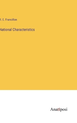 Book cover for National Characteristics