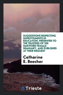 Book cover for Suggestions Respecting Improvements in Education