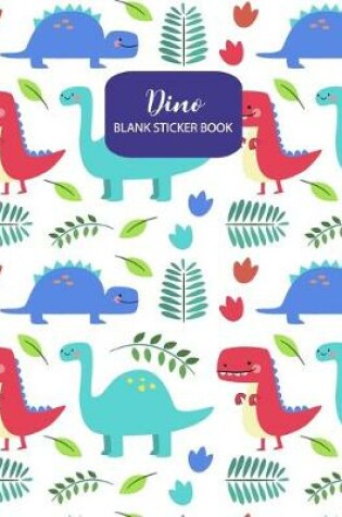 Cover of Dino Blank Sticker Book