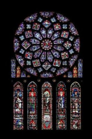 Cover of Stained Glass Window at Notre Dame Cathedral