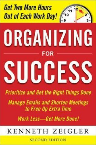 Cover of Organizing for Success, Second Edition