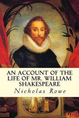 Book cover for An Account of the Life of Mr. William Shakespeare