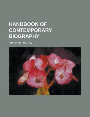 Book cover for Handbook of Contemporary Biography