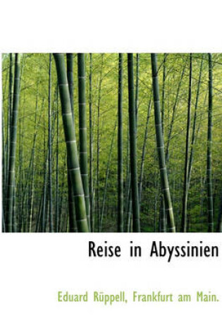 Cover of Reise in Abyssinien