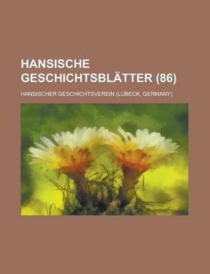 Book cover for Hansische Geschichtsblatter (86)