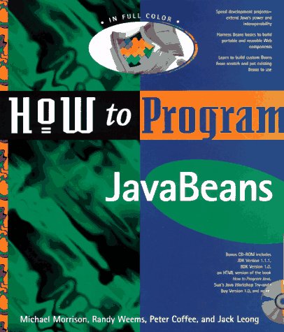 Book cover for How to Program JavaBeans