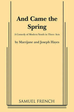 Cover of And Came the Spring