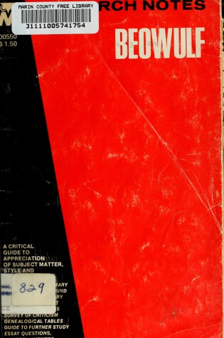 Cover of Beowulf