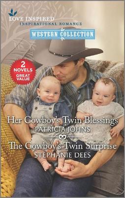 Book cover for Her Cowboy's Twin Blessings and the Cowboy's Twin Surprise